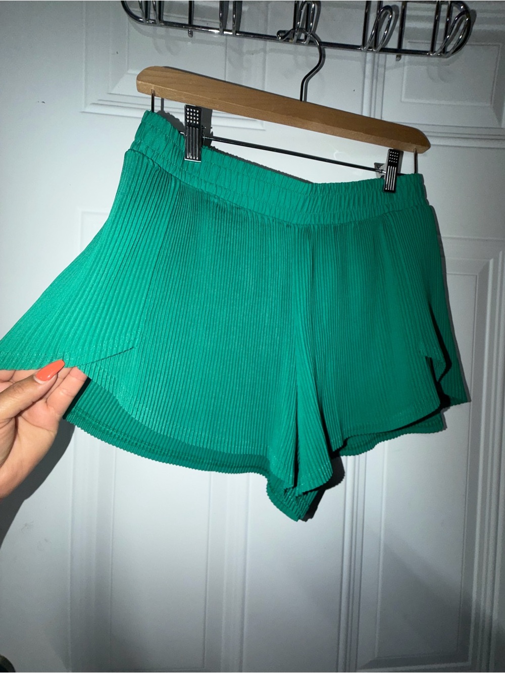 all in motion Teal Pleated Active Skort Shorts